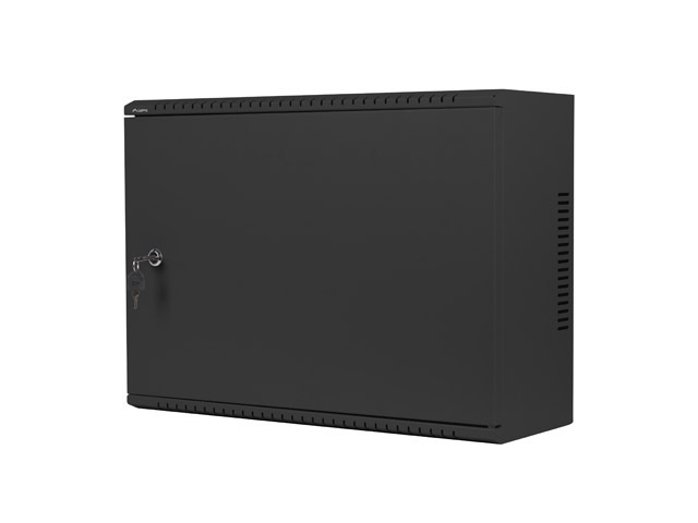 Pilt Lanberg | Rack cabinet 19" wall-mount 4U+3U/540x200 low-profile | WAF1-5203-04-00B | Black