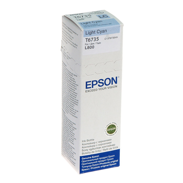 Pilt Epson T6735 Ink bottle 70ml | Ink Cartridge | Light Cyan