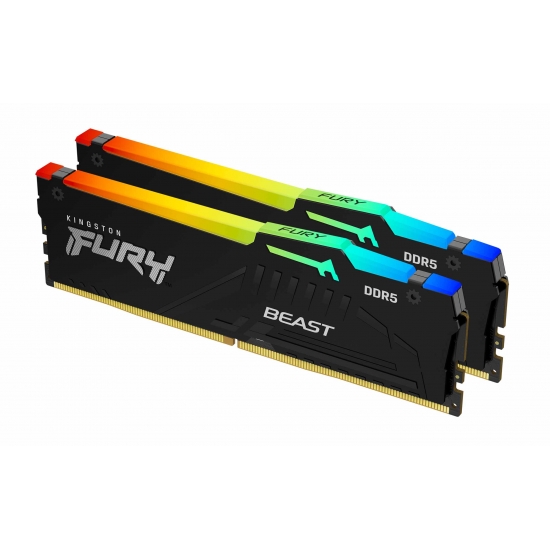 Pilt Kingston KF560C36BBE2AK2-64 | 64 (2x32) GB | DDR5 | 6000 MHz | PC/server | Registered No | ECC No