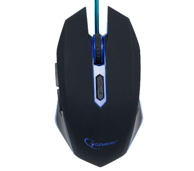 Pilt Gembird Gaming mouse, USB, blue | Gembird