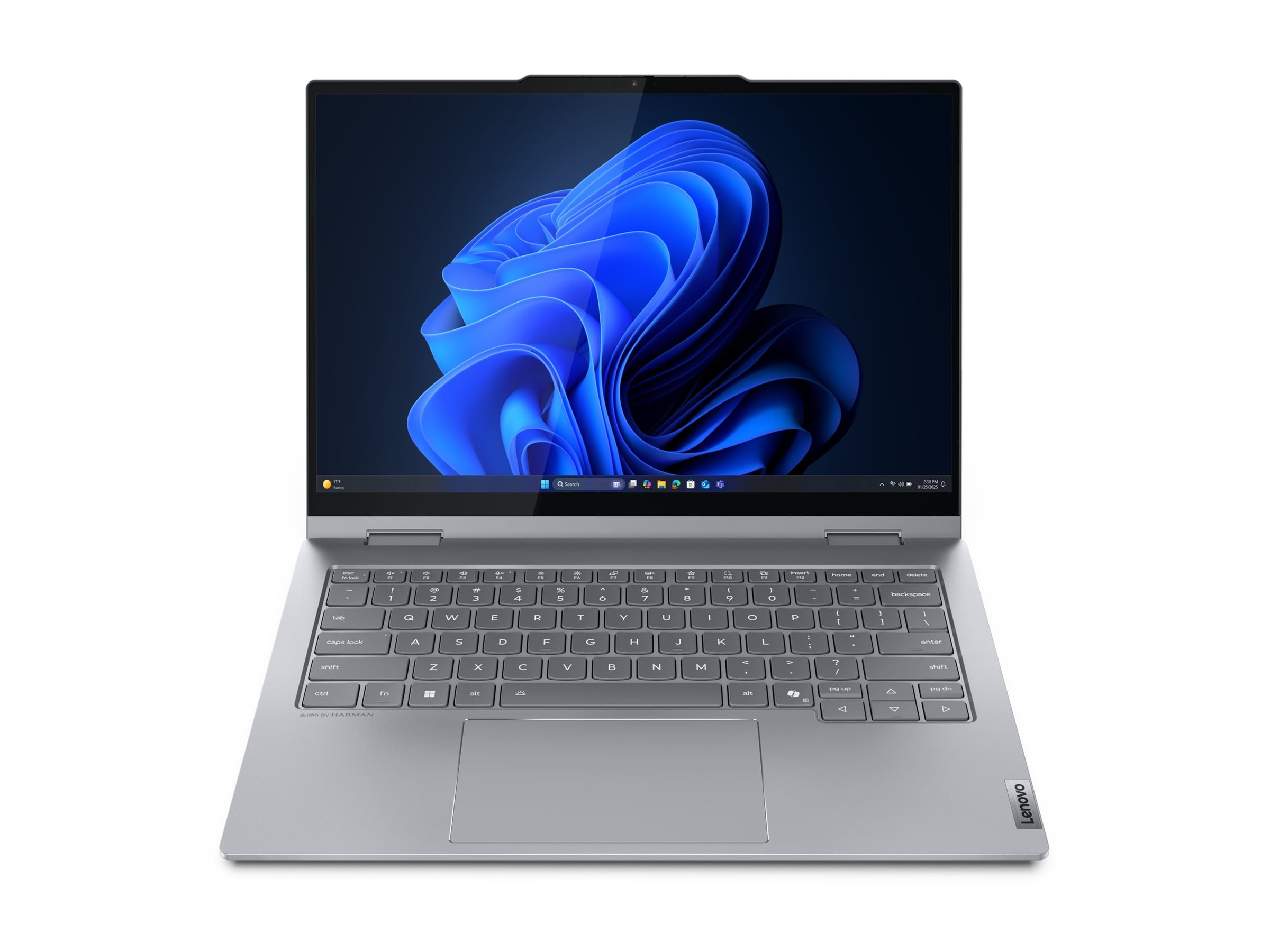Pilt Lenovo ThinkBook 14 2-in-1 Gen 5 IAU Touch 14 WUXGA ULT7-255U/32GB/512GB/Intel Graphics/WIN11 Pro/Nordic Backlit kbd/Grey/FP/2Y Warranty | Lenovo