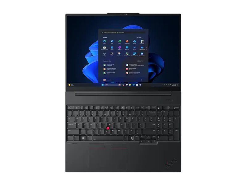 Pilt Lenovo ThinkPad E16 G3 Intel | Black | 16 " | IPS | WUXGA | 1920 x 1200 pixels | Anti-glare | Intel Core Ultra 7 | 255H | 32 GB | SO-DIMM DDR5 | Solid-state drive capacity 512 GB | Intel Arc 140T GPU Functions as Intel Graphics | Windows 11 Pro | 802.11ax | Bluetooth version 5.3 | Keyboard language English | Keyboard backlit | Warranty 36 month(s) | Battery warranty 12 month(s)