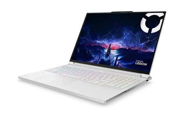 Pilt Lenovo Legion 7 16IAX10 | Glacier White | 16 " | OLED | WQXGA | 2560 x 1600 pixels | Intel Core Ultra 9 | 275HX | 32 GB | CSODIMM DDR5 | Solid-state drive capacity 2000 GB | NVIDIA GeForce RTX 5070 | GDDR7 | 8 GB | Windows 11 Home | 802.11be | Bluetooth version 5.4 | Keyboard language Nordic | Keyboard backlit | Warranty 24 month(s) | Battery warranty 12 month(s)