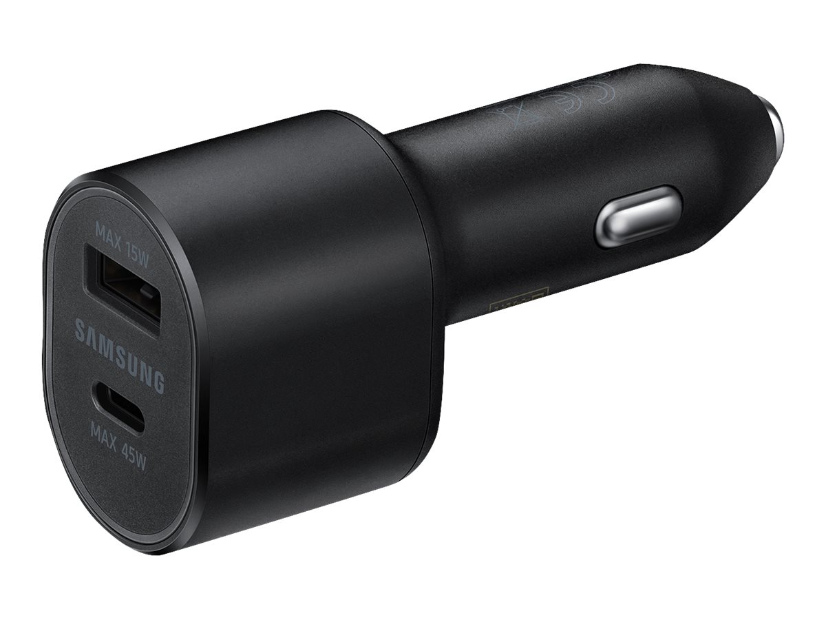 Pilt Samsung EP-L5300XBEGEU automašinas ladetajs 60W  3A  USB-C  PD  AFC  + vads melns | Samsung