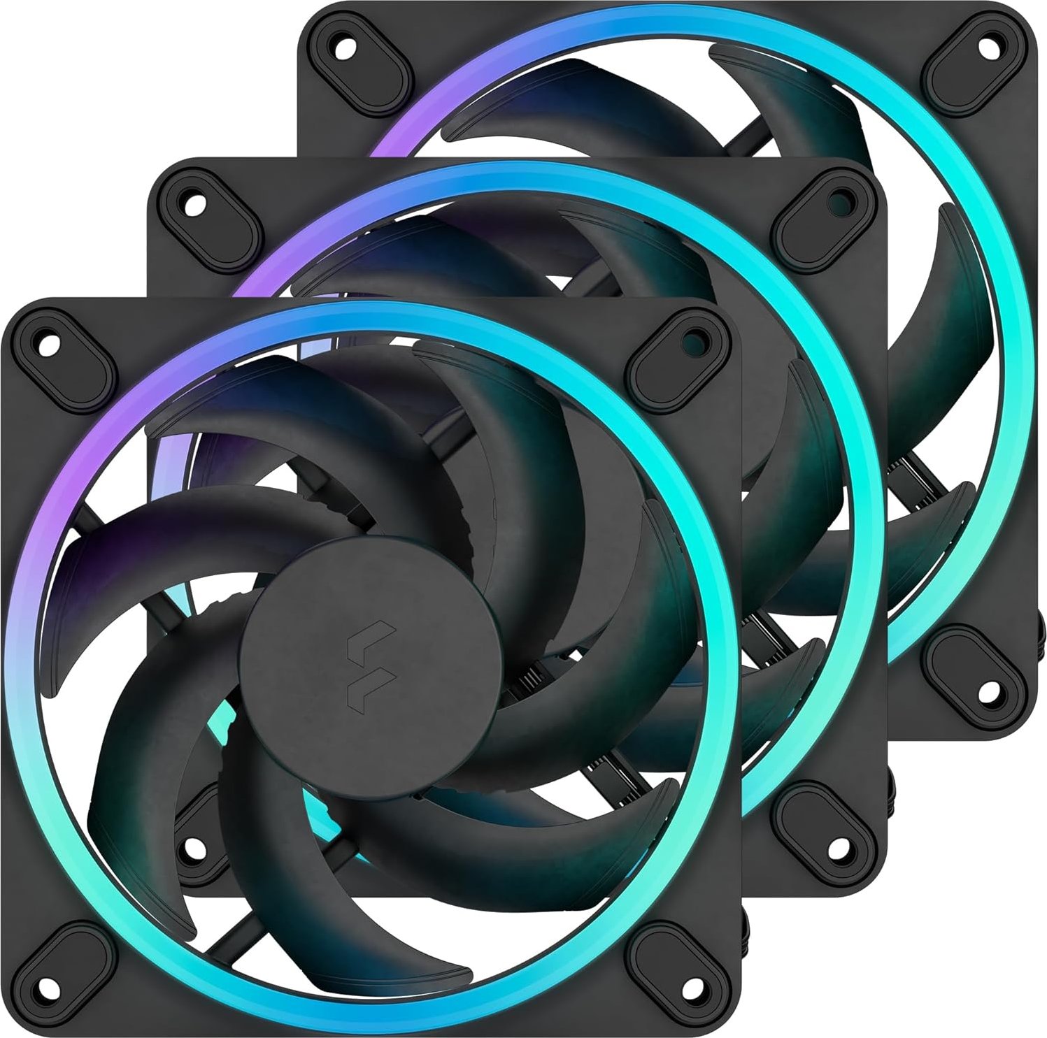 Pilt Fractal Design | Computer Fan, 3-pack | Momentum 12 RGB