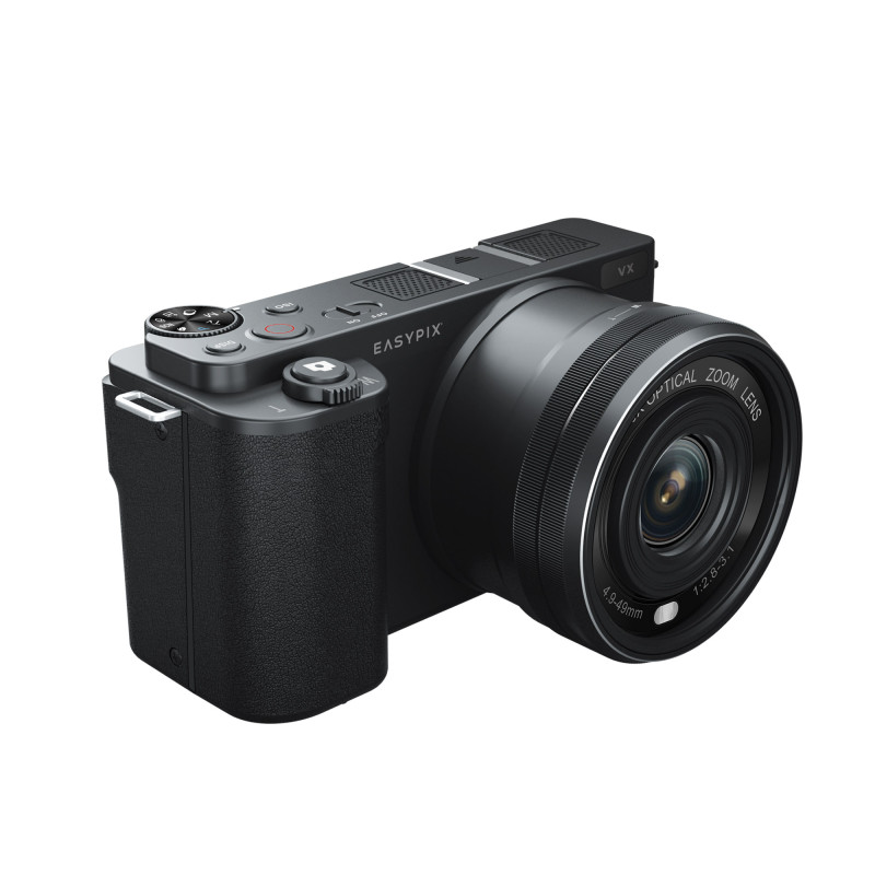 Pilt EASYPIX | Megapixel 64 MP | Digital zoom 4x x | ISO sensitivity (max) 3200 | Wi-Fi | Black