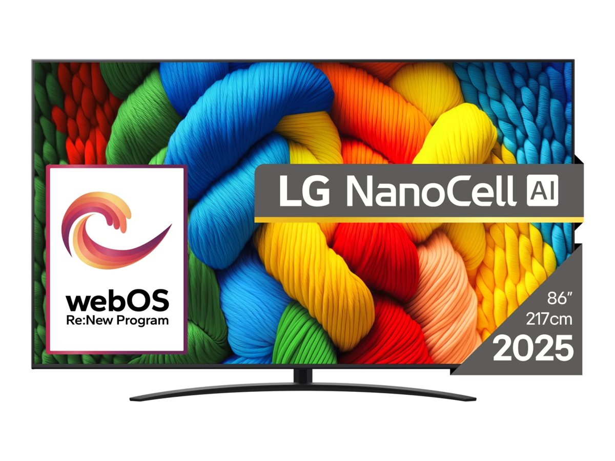 Pilt LG TV | 86NANO81A3A | 86 | Smart TV | webOS 25 | 4K UHD