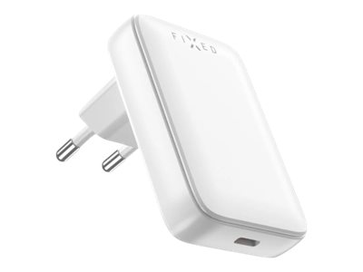 Pilt FIXED Slim USB-C Travel Charger, GaN, PD support, 30W, White | Fixed