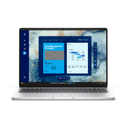 Pilt Dell Pro 16 PC16250 | 16 " | FHD+ | Anti-glare | Intel Core Ultra 7 | 255U | 16 GB | Solid-state drive capacity 512 GB | Intel Graphics | Windows 11 Pro | 802.11ax | Bluetooth version 5.3 | Keyboard language English | Keyboard backlit | Warranty 36 month(s) | Battery warranty 12 month(s)