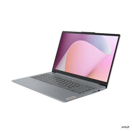 Pilt Lenovo IdeaPad Slim 3 15ABR8 | Arctic Grey | 15.6 " | TN | FHD | 1920 x 1080 pixels | Anti-glare | AMD Ryzen 5 | 5625U | 8 GB | Soldered DDR4 | Solid-state drive capacity 512 GB | AMD Radeon Graphics | Windows 11 Home | 802.11ax | Bluetooth version 5.2 | Keyboard language Nordic | Warranty 24 month(s) | Battery warranty 12 month(s)