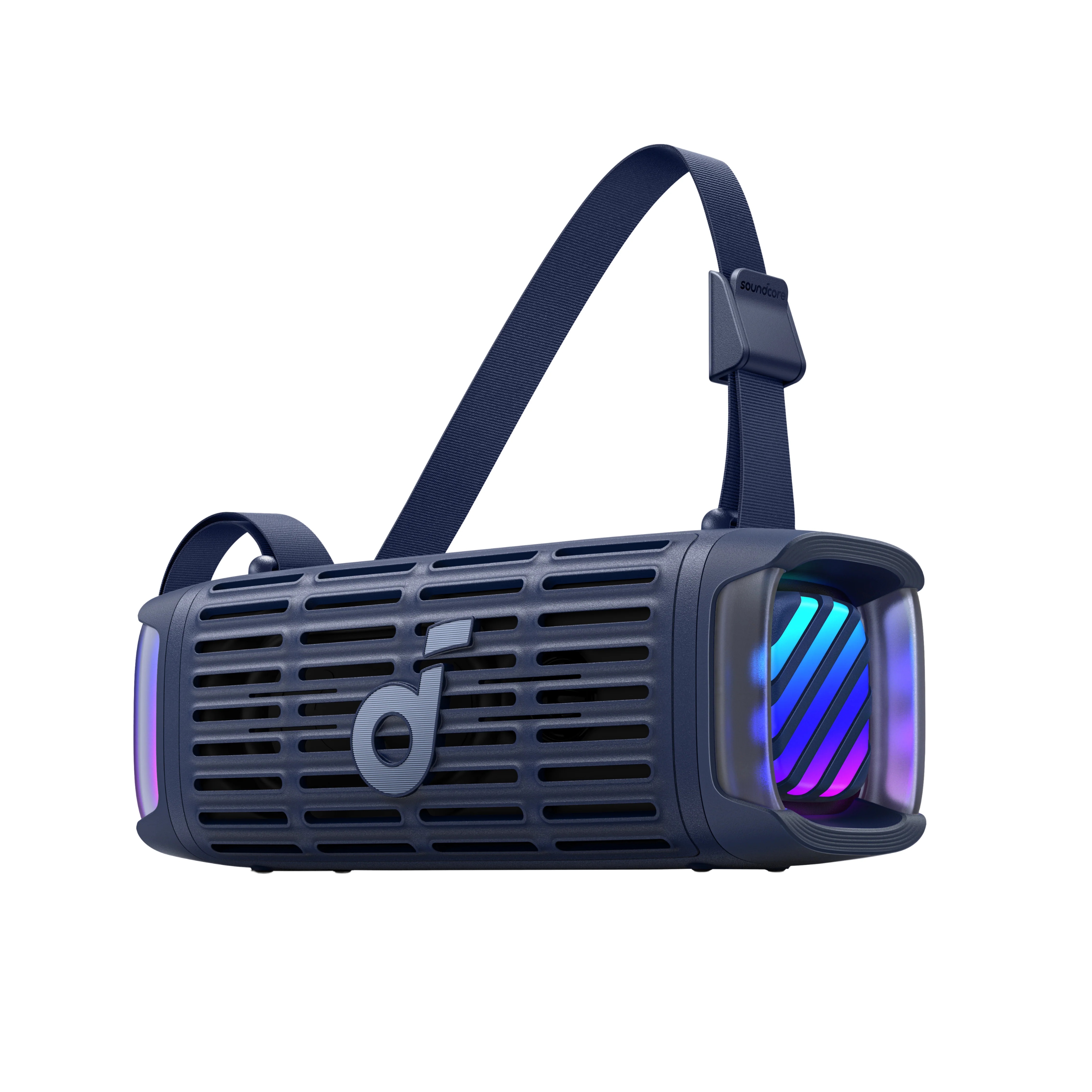 Pilt Anker Soundcore Speaker | Boom 3i | 50 W | Waterproof | Bluetooth | Blue | Portable | Wireless connection