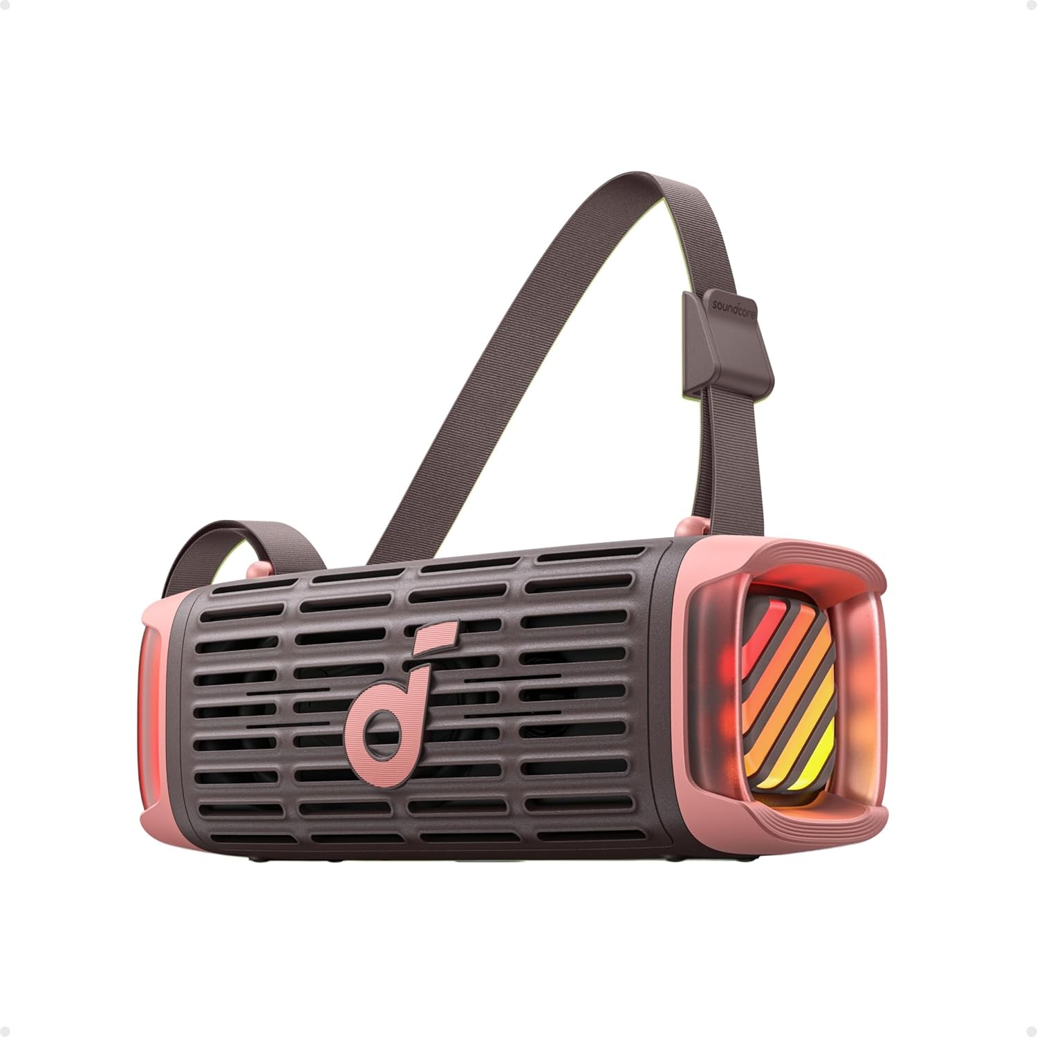 Pilt Anker Soundcore Speaker | Boom 3i | 50 W | Waterproof | Bluetooth | Brown | Portable | Wireless connection