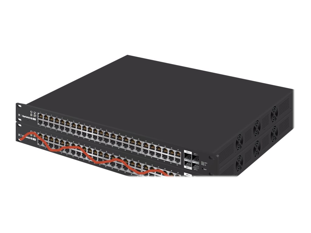 Pilt Ubiquiti | EdgeSwitch | ES-48-500W | Web managed | Rackmountable | 1 Gbps (RJ-45) ports quantity 48 | SFP ports quantity 2 | SFP+ ports quantity 2 | 12 month(s)