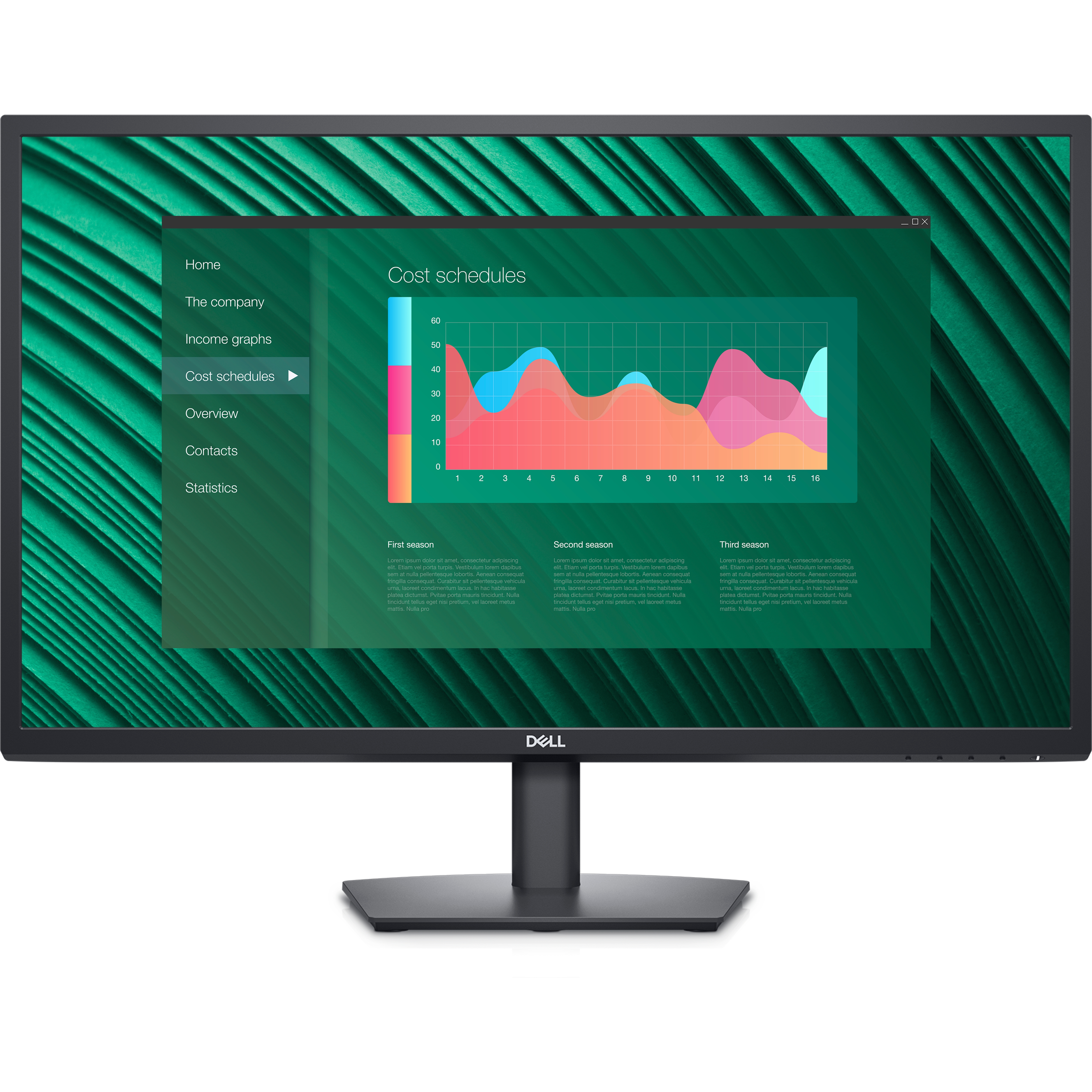 Pilt Dell | LCD Monitor | E2723H | 27 " | VA | FHD | 16:9 | 60 Hz | 5 ms | 1920 x 1080 | 300 cd/m² | Black | Warranty 36 month(s)