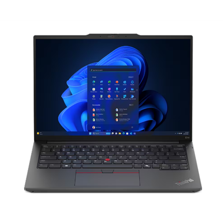 Pilt Lenovo | ThinkPad E14 | Black | 14 " | IPS | WUXGA | 1920 x 1200 pixels | Anti-glare | Intel Core U5 | 125U | 16 GB | SO-DIMM DDR5 | Solid-state drive capacity 512 GB | Intel Graphics | Windows 11 Pro | 802.11ax | Bluetooth version 5.3 | Keyboard language English | Keyboard backlit | Warranty 24 month(s) | Battery warranty 12 month(s)
