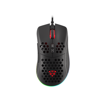 Pilt Genesis | Gaming Mouse | Krypton 555 | Wired | Optical | Gaming Mouse | USB 2.0 | Black | Yes