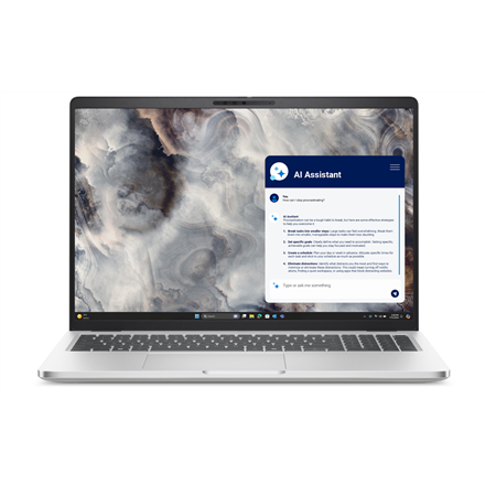 Pilt Dell Pro 16 Plus PB16250 | 16 " | FHD+ | Intel Core Ultra 7 | 265U | 16 GB | DDR5 | Solid-state drive capacity 512 GB | Intel Graphics | Windows 11 Pro | 802.11ax | Bluetooth version 5.3 | Keyboard language English | Keyboard backlit | Warranty 36 month(s) | Battery warranty 12 month(s)