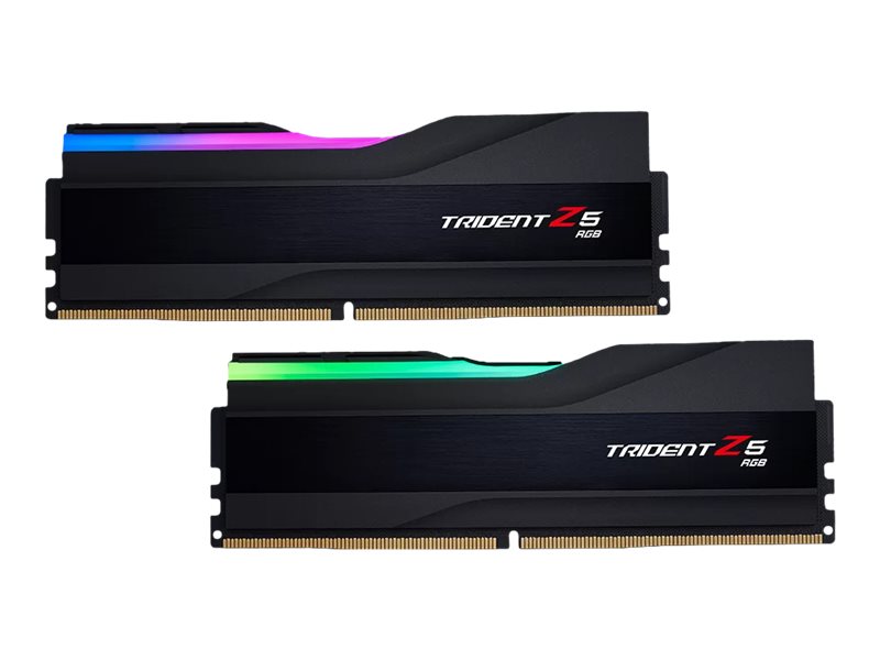Pilt G.Skill Trident Z5 RGB DDR5-7200 CL34-45-45-115 1.40V, 32GB (2x16GB), Intel XMP, Black | G.Skill
