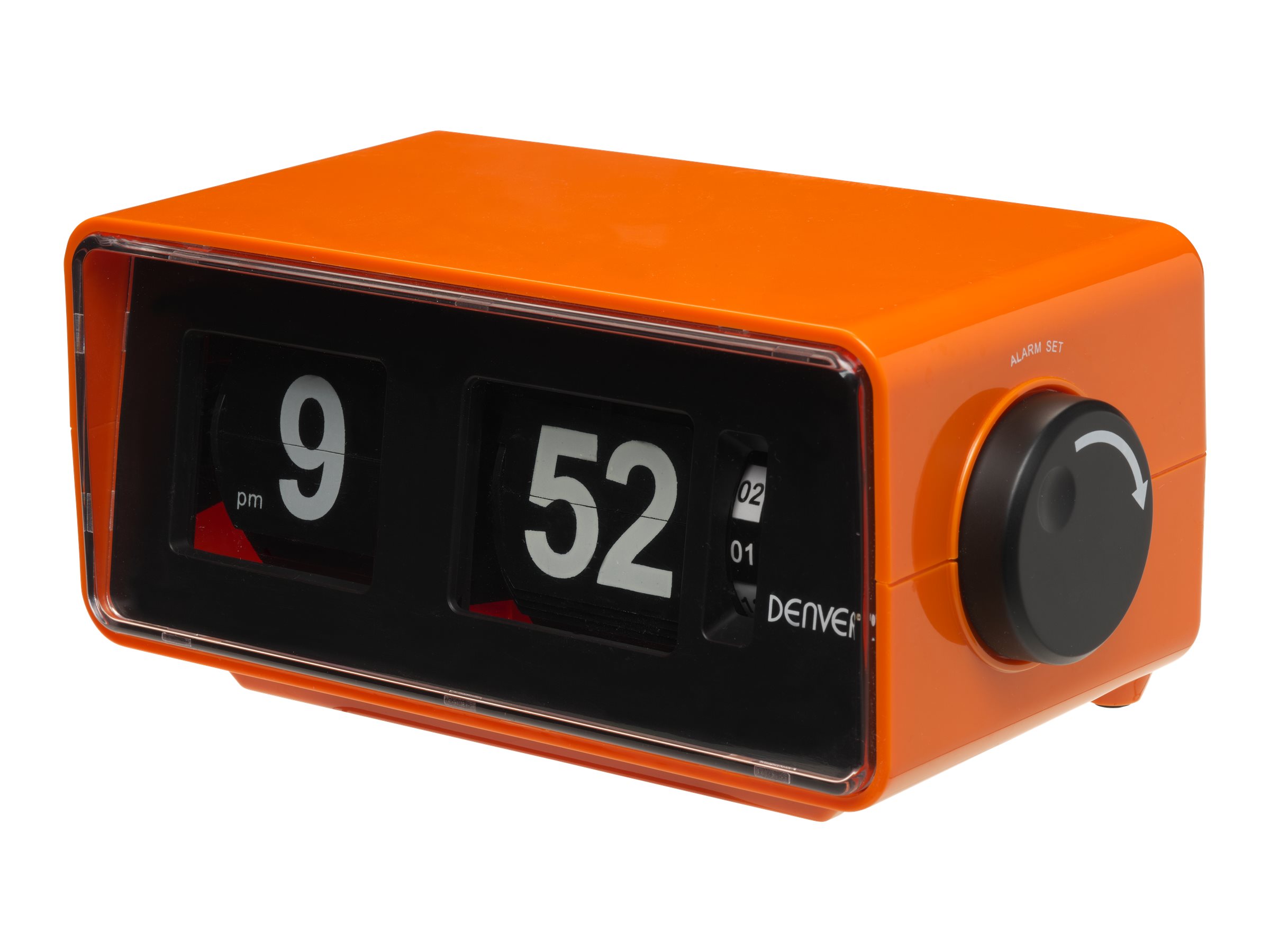 Pilt Denver CR-425 retro clock radio orange | Denver