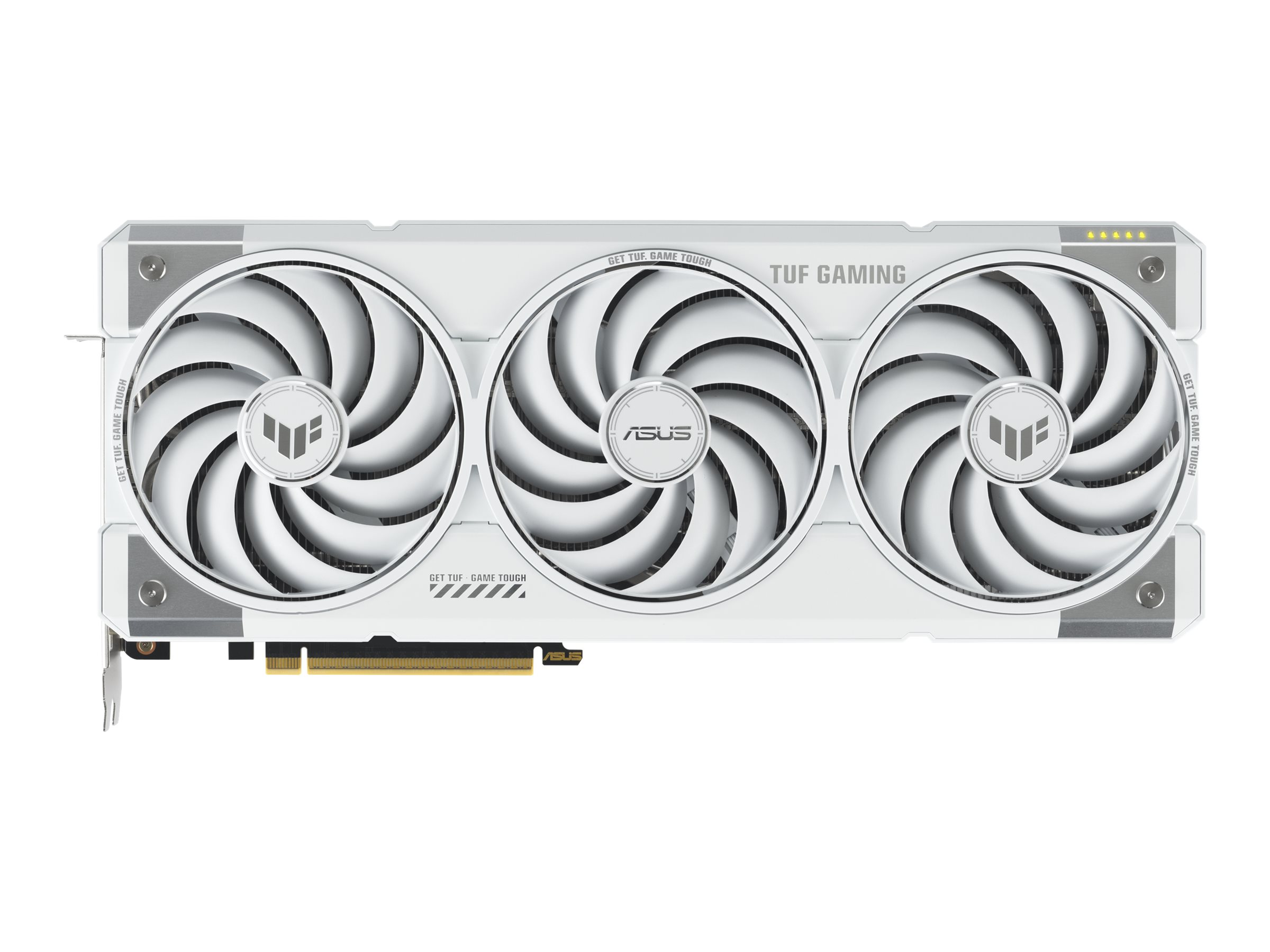 Pilt Asus TUF Gaming GeForce RTX 5070 Ti 16GB GDDR7 White OC Edition | NVIDIA | 16 GB | GeForce RTX 5070 Ti | GDDR7 | HDMI ports quantity 2 | PCI Express 5.0