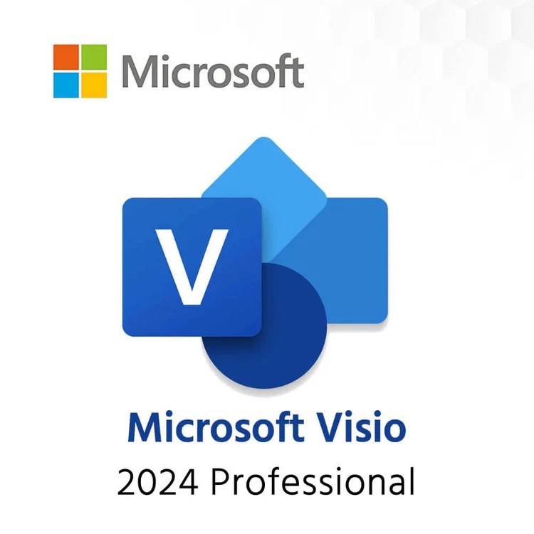 Pilt Microsoft Visio Professional 2024 Online Product Key License 1 License Downloadable NR | EP2-07111 | All Languages | ESD