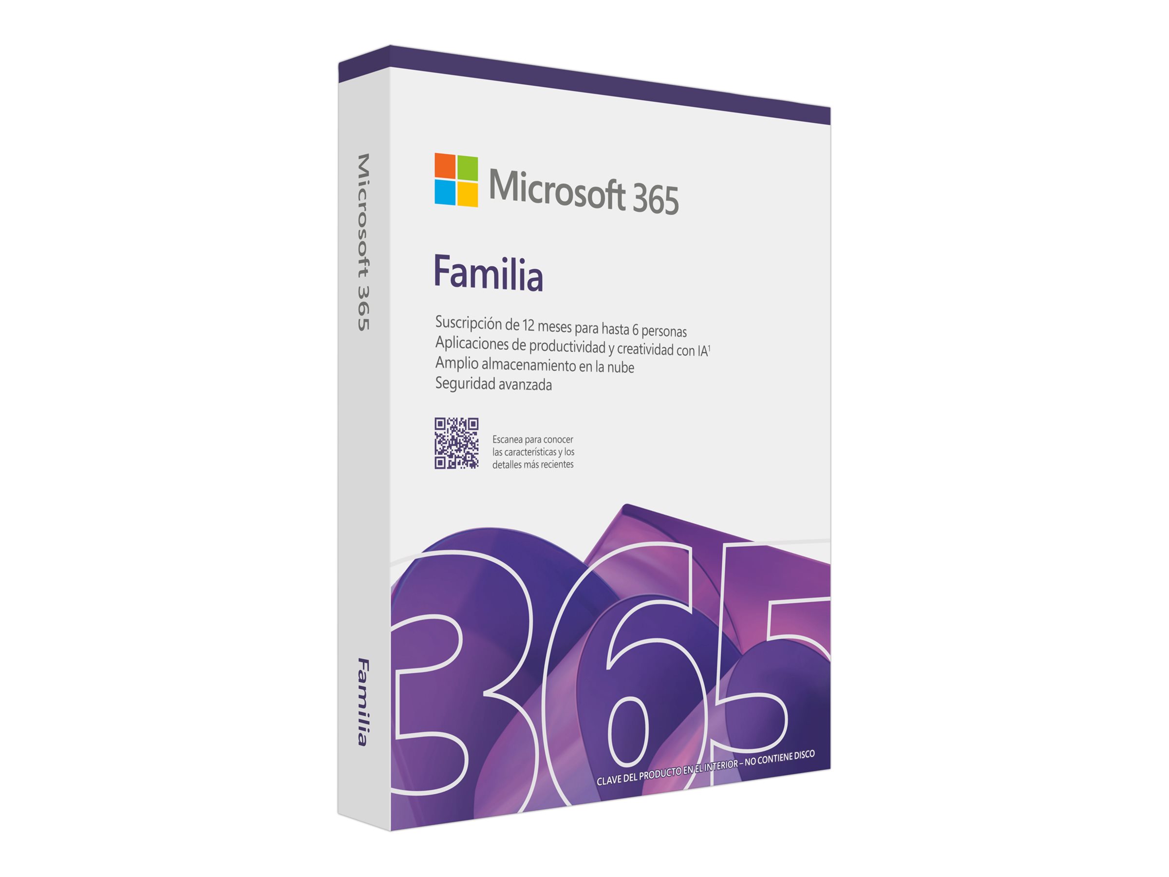 Pilt Microsoft M365 Family Subscription FY25H2 Online Product Key License 1 License Eurozone Downloadable NR 1 Year | EP2-36894 | ESD