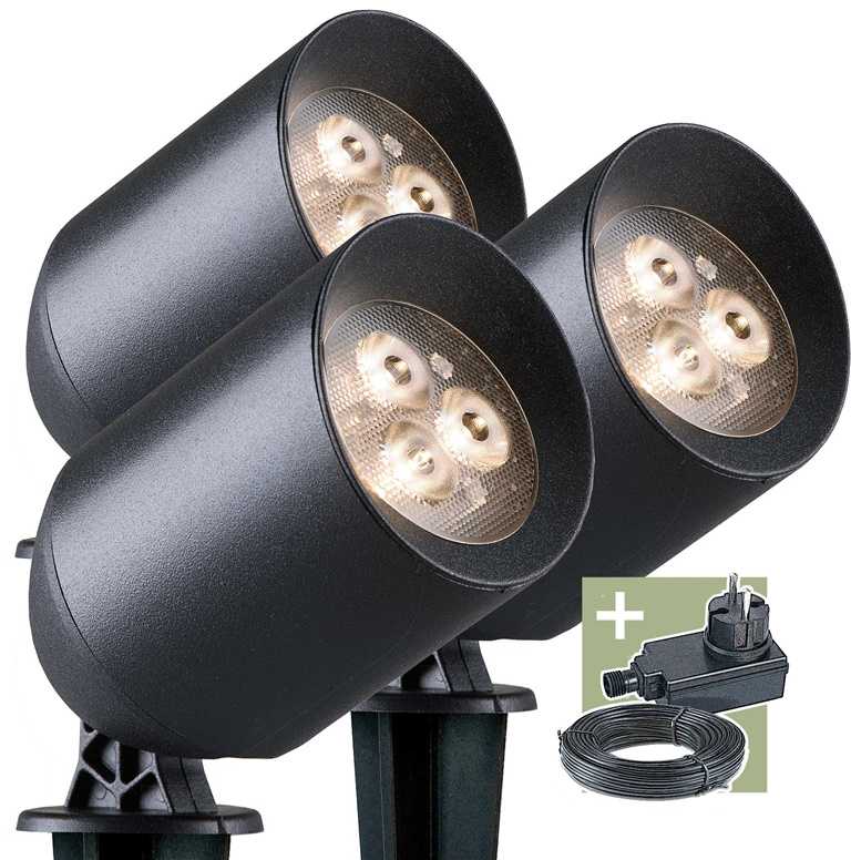 Pilt Ludeco Paulmann Lamp STIG PL3023, LED, IP44, Black | 1.5 W