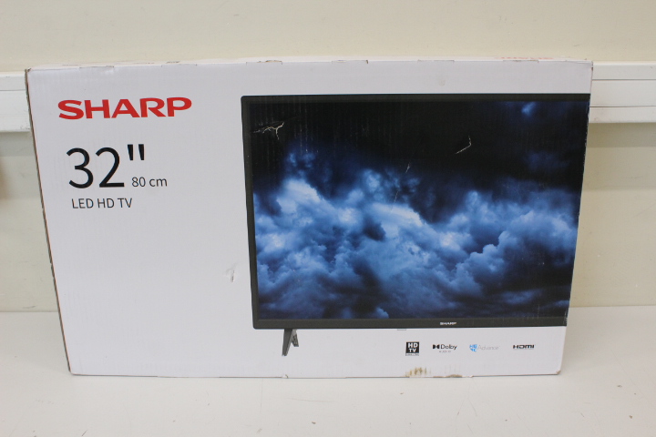 Pilt Sharp | HD Ready TV | 32FA2E | 32 | No Operanting system | HD | Black | DAMAGED PACKAGING, USED, SCRATCHES ON BACK AND LEGS