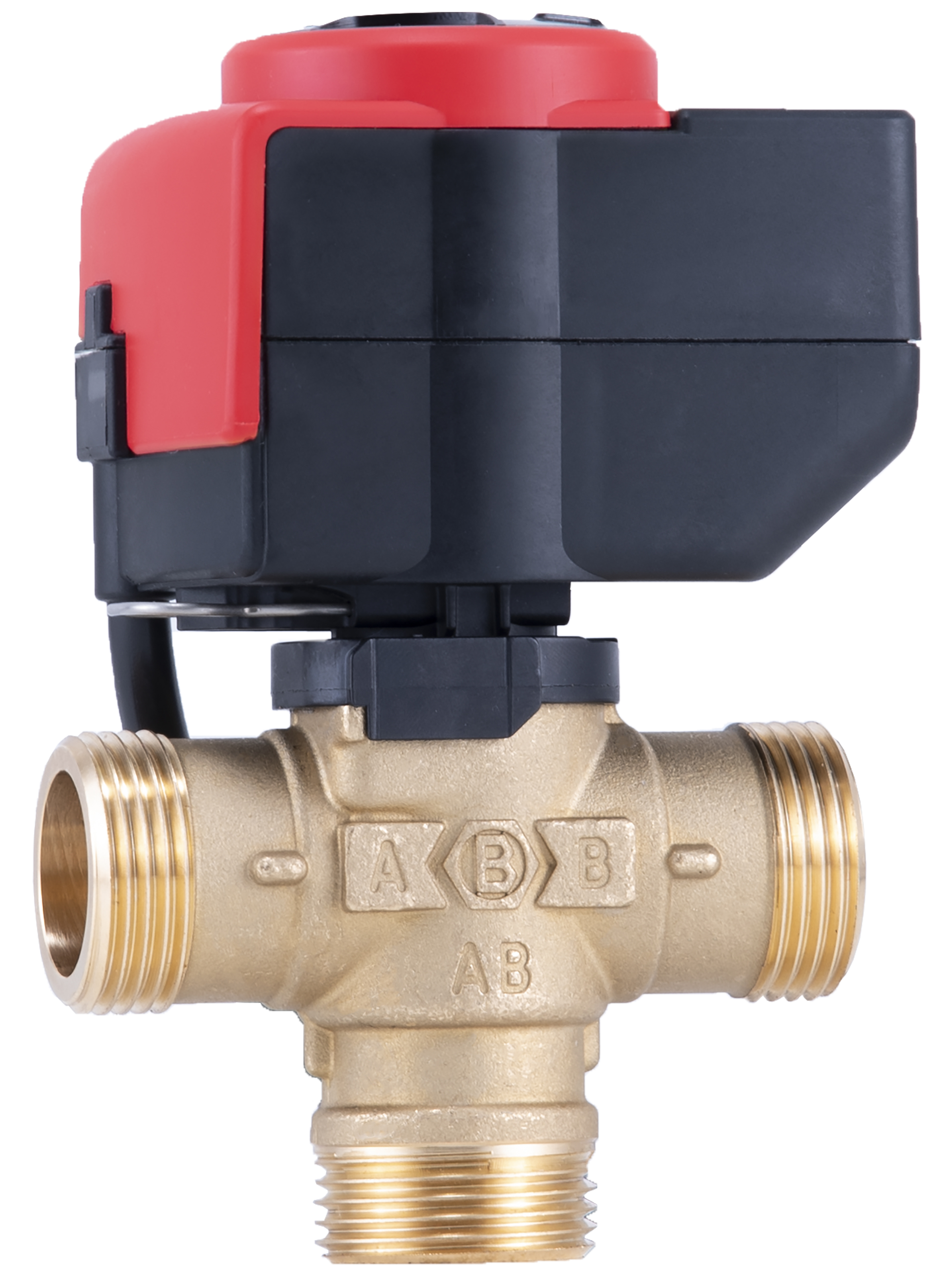 Pilt Barberi Three-way flow distribution valve DN 25 with e-drive