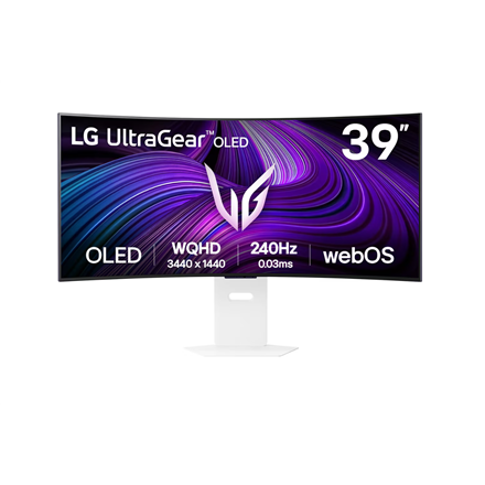 Pilt LG 39GX90SA-W | 39 " | OLED | 21:9 | 240 Hz | 1 ms | 3440 x 1440 pixels | 250 cd/m² | HDMI ports quantity 2 | White