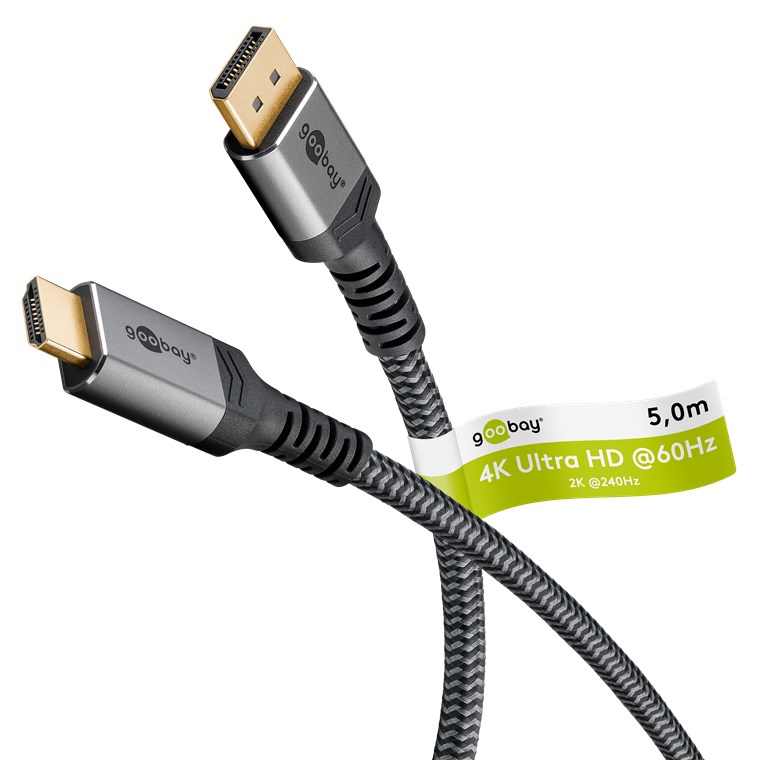 Pilt Goobay DisplayPort to HDMI Cable | 65271 | 5 m