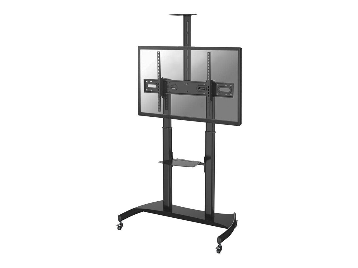Pilt Neomounts Floor stand | PLASMA-M1950E TV trolley | Adjustable Height, Tilt | 60-100 " | Maximum weight (capacity) 100 kg | Black