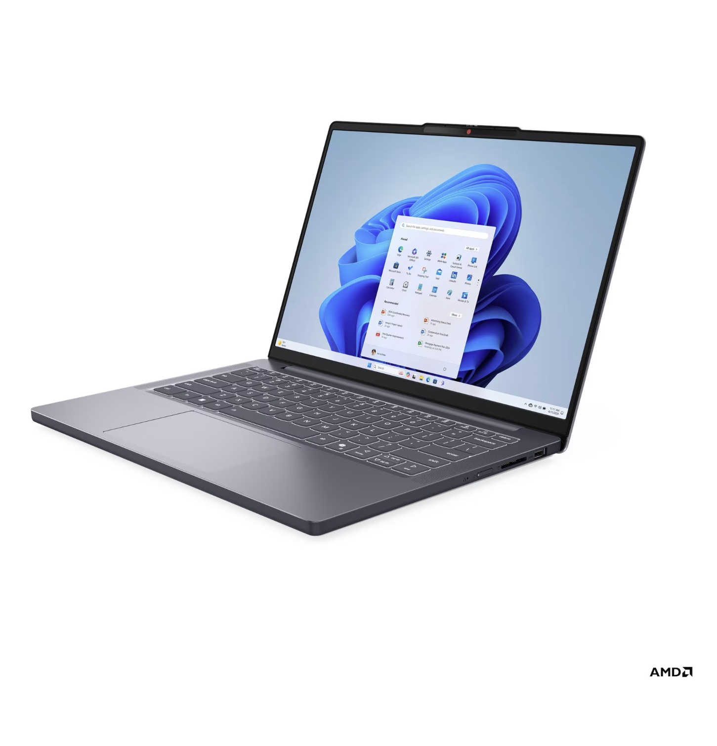 Pilt enovo IdeaPad Slim 3 14ARP10 14 WUXGA AMD R5 7535HS/16GB/512GB/AMD Radeon 660M/WIN11 Home/ENG Backlit kbd/Grey/2Y Warranty | Lenovo IdeaPad Slim 3 14ARP10 | Luna Grey | 14 " | OLED | WUXGA | 1920 x 1200 pixels | Glossy | AMD Ryzen 5 | 7535HS | 16 GB | Soldered DDR5 | Solid-state drive capacity 512 GB | AMD Radeon 660M | Windows 11 Home | 802.11ax | Bluetooth version 5.3 | Keyboard language English