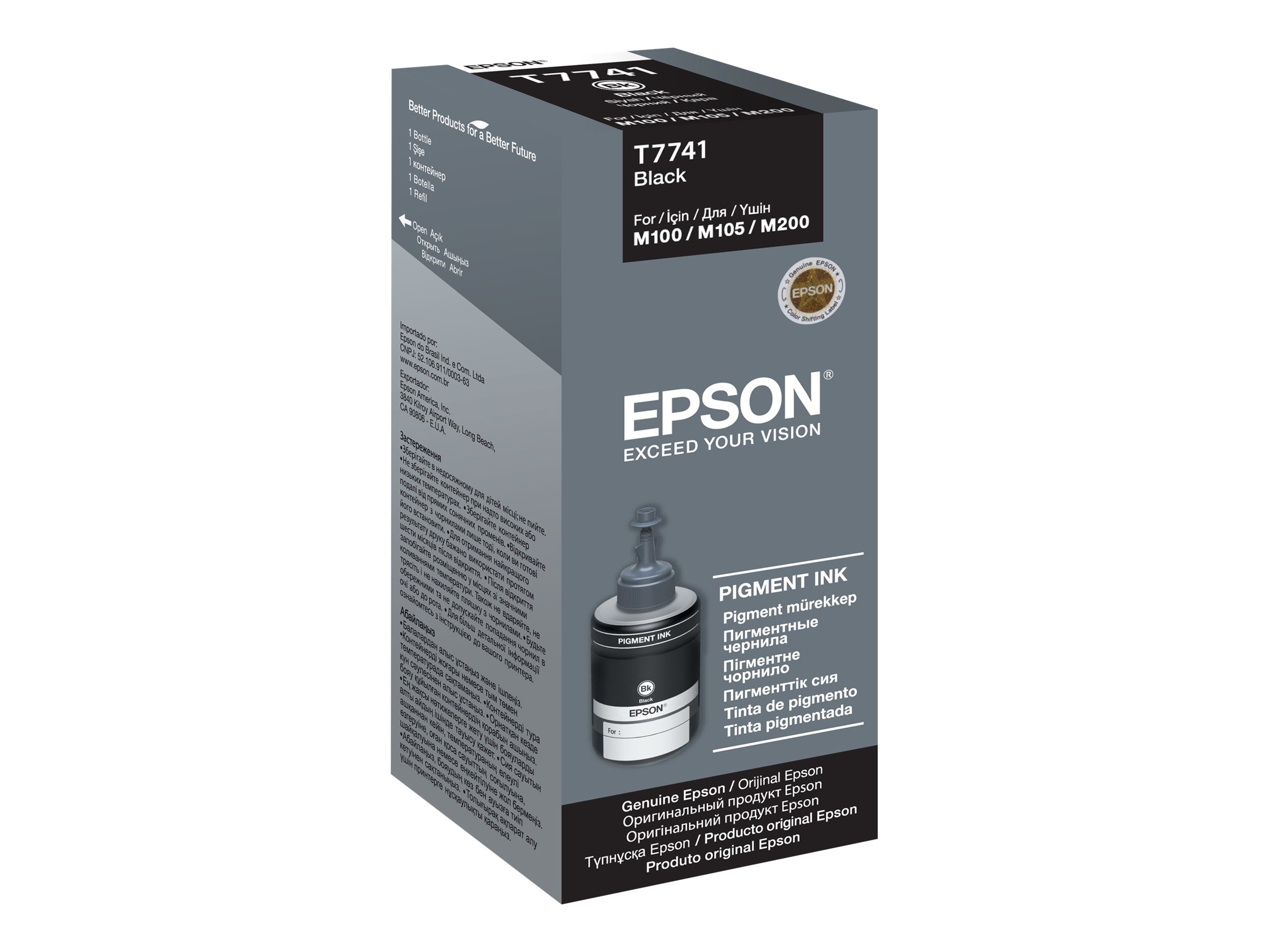 Pilt Epson T7741 Ink bottle 140ml | Ink Cartridge | Black