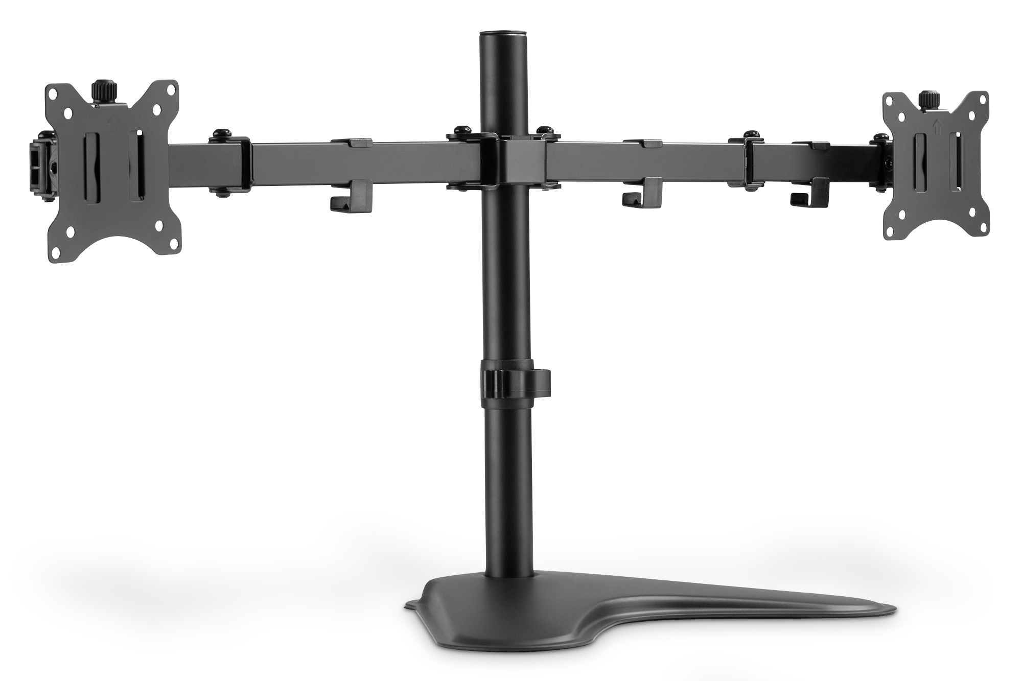 Pilt Digitus Desk Mount | DA-90401 | Adjustable Height, Rotate, Swivel | 15-32 " | Maximum weight (capacity) 2x8 kg | Black