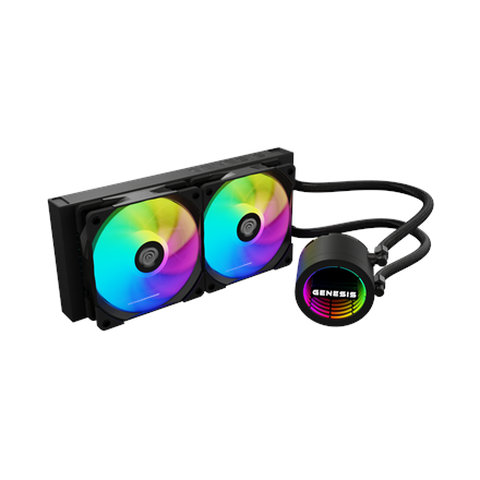 Pilt Genesis AIO Liquid Cooler | Hydria 240 ARGB | Intel, AMD