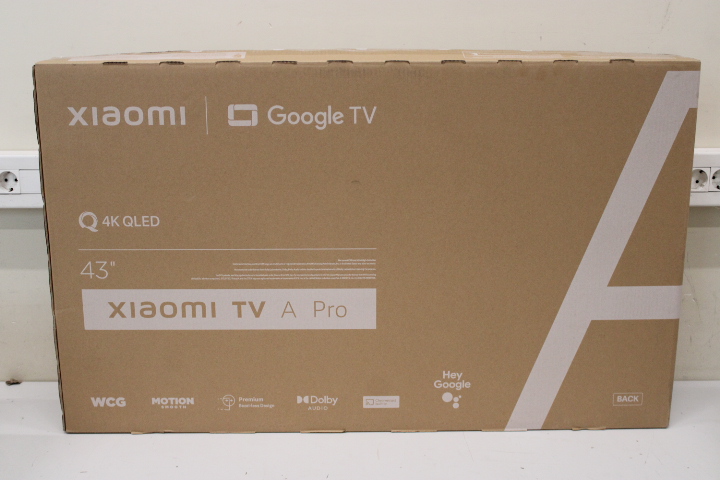Pilt SALE OUT. Xiaomi | QLED TV A Pro 2025 | 43   | Smart TV | Google TV | 4K UHD | Black | USED, MISSING: TV BAG, BATTERIES, MANUALS AND SCREWS