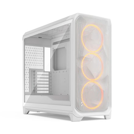 Pilt Fractal Design Meshify 3 XL | White RGB TG Clear Tint | Mid-Tower | Power supply included No | ATX