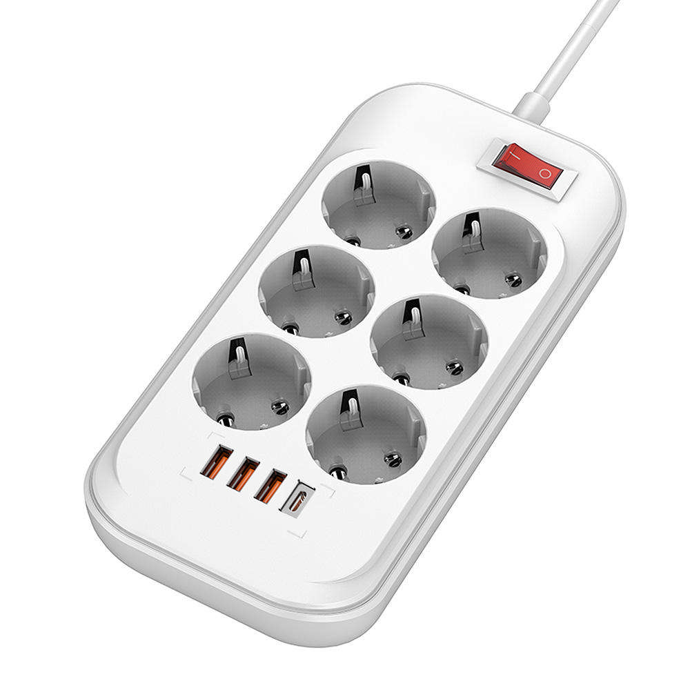 Pilt ColorWay Power Socket | CW-CHE64PDW