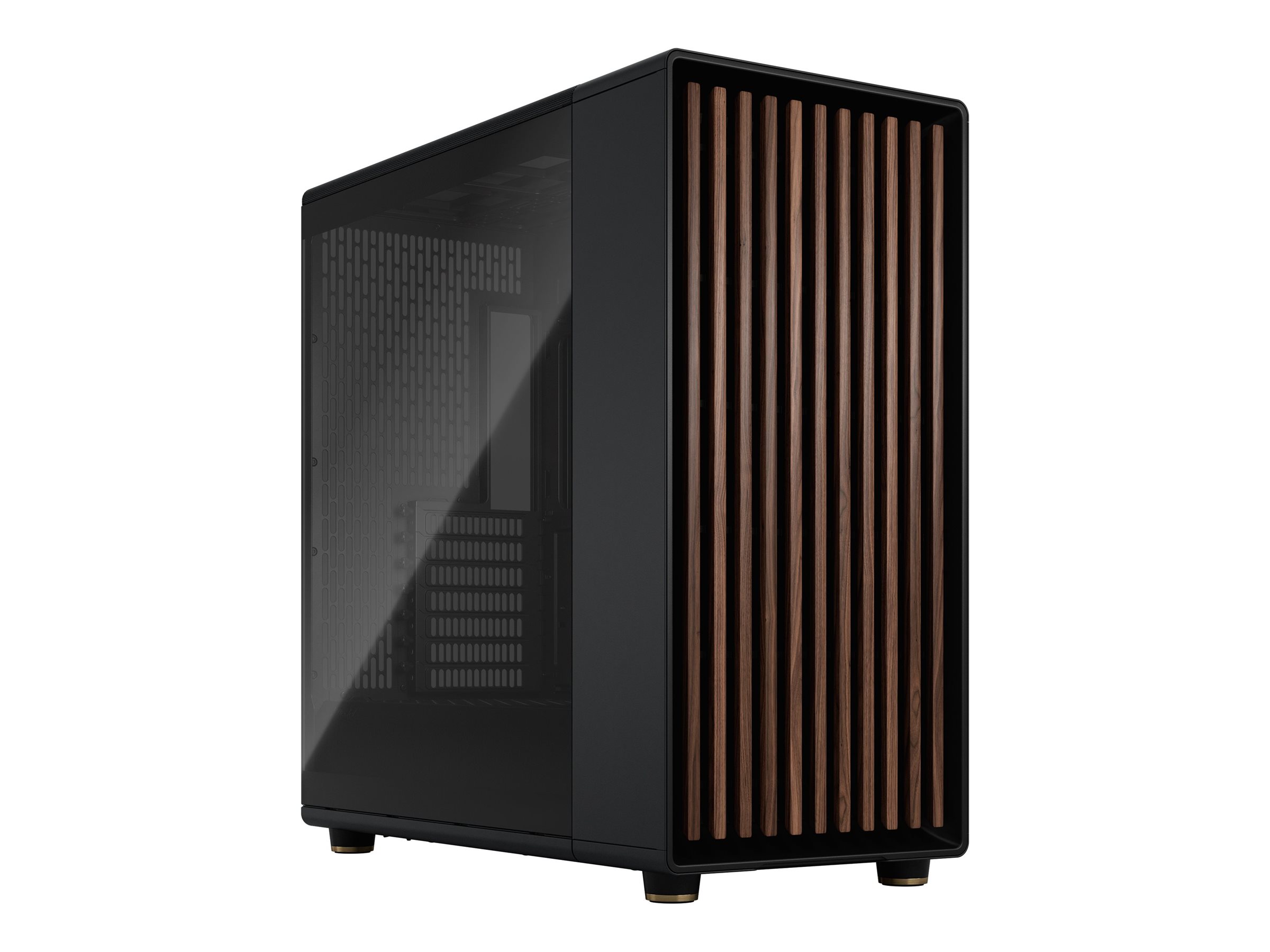 Pilt Fractal Design PC Case | North XL | RC Charcoal Black TG Dark | ATX/mATX | Power supply included No
