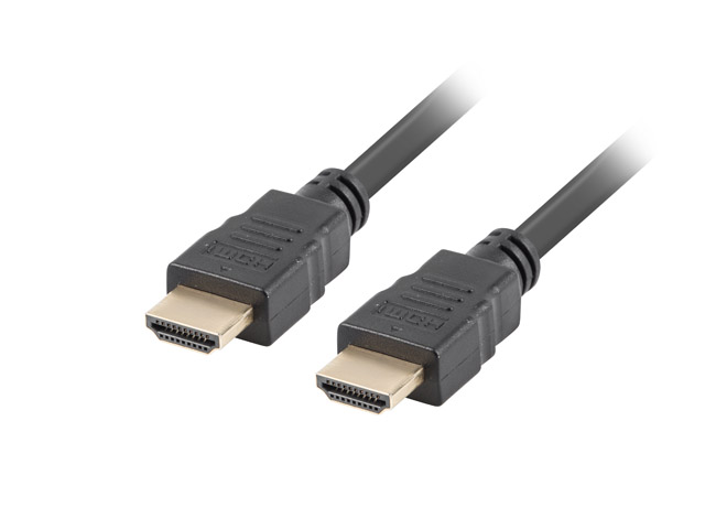 Pilt Lanberg HDMI V1.4 Cable | CA-HDMI-10CC-0100-BK | HDMI to HDMI | 10 m