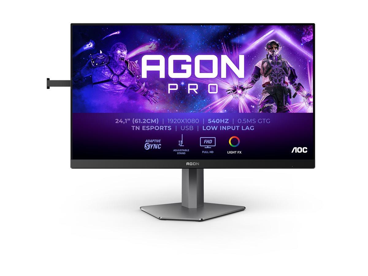 Pilt AOC AG246FK 24“, 1920x1080, 16:9, 400 cd/m², 1ms, HDMI, Displayport | AOC