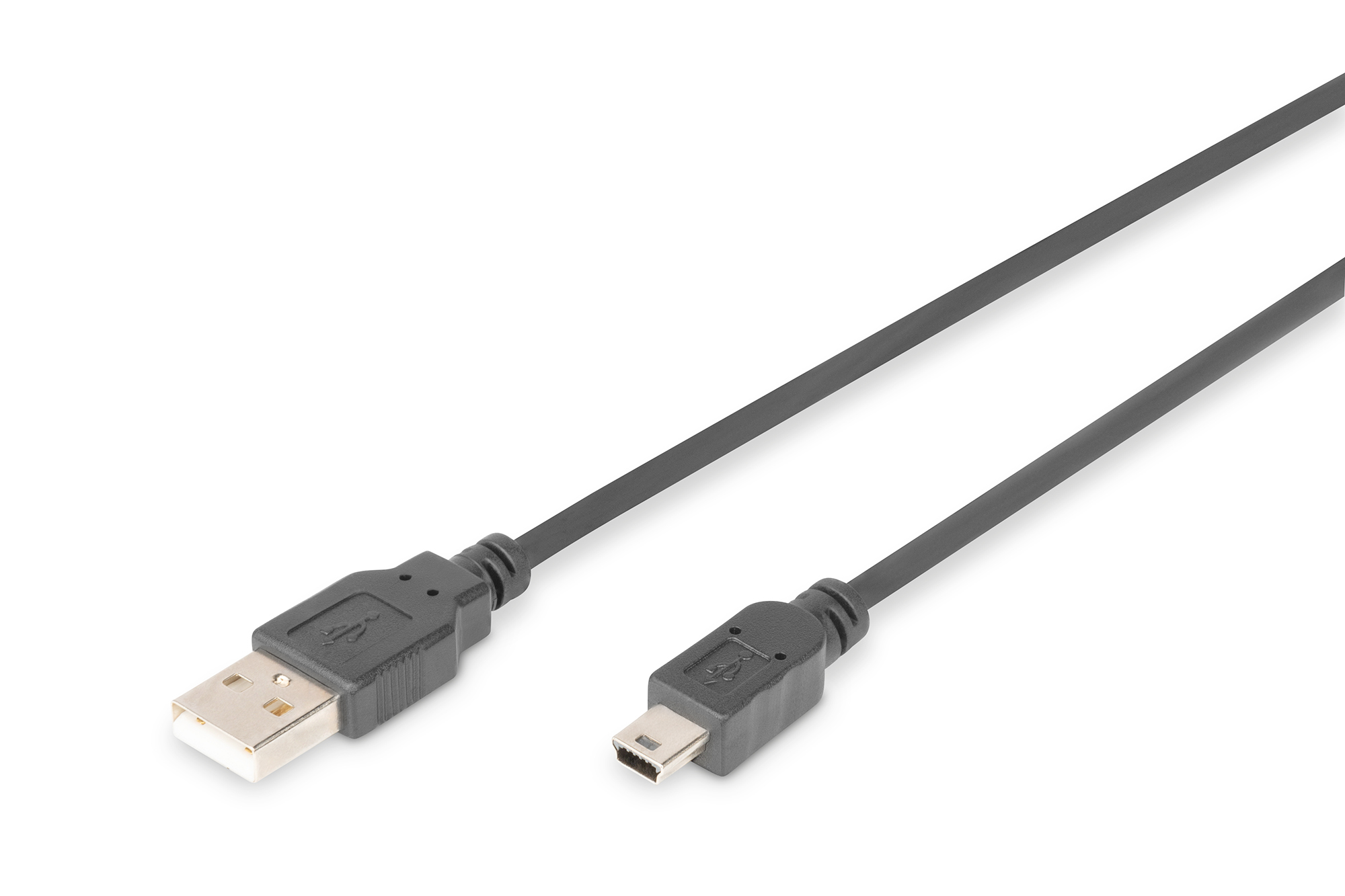 Pilt Digitus Connection Cable, 1.8 m | AK-300108-018-S | USB Type A to USB Mini B