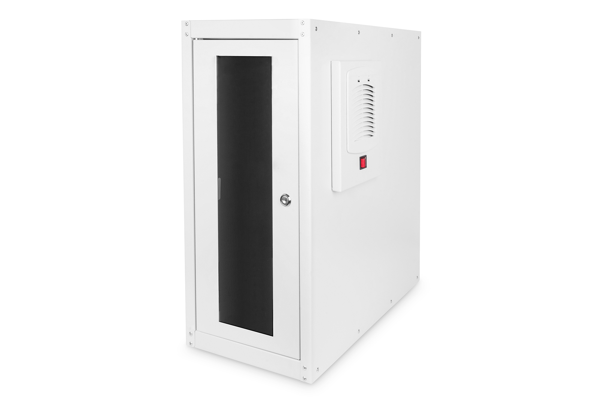 Pilt Digitus Computer housing with in-built filter fan and levelling feet | DN-CC 9002 | Light grey