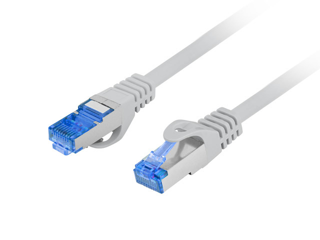 Pilt Lanberg Patchcord Cat.6A S/FTP LSZH CCA Fluke Passed | PCF6A-10CC-0050-S | 0.5 m