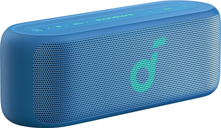 Pilt Anker Soundcore Speaker | Select 2S | 20 W | Waterproof | Bluetooth | Blue | Portable | Wireless connection
