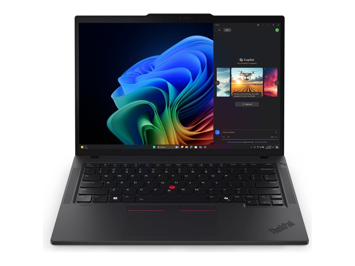 Pilt Lenovo ThinkPad T14 Gen 6 14 WUXGA ULT5-225U/32GB/512GB/Intel Graphics/WIN11 Pro/ENG Backlit kbd/Black/FP/LTE Upgradable/SC/3Y Warranty | Lenovo