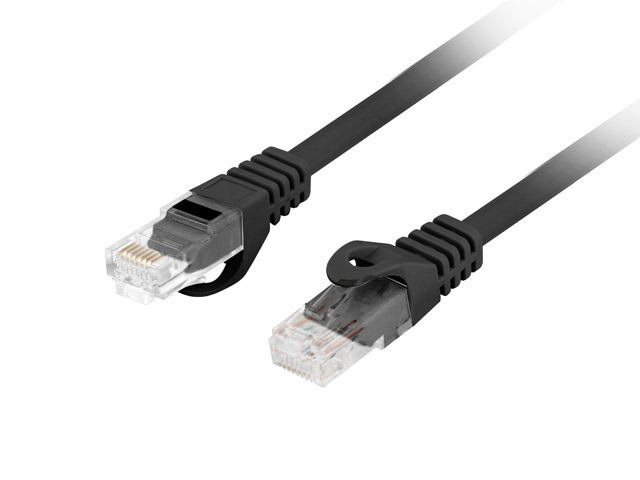 Pilt Lanberg Patchcord Cat.6 UTP LSZH CU | PCU6-10CU-0150-BK | 1.5 m