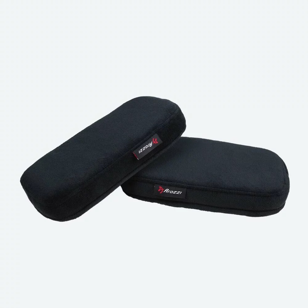 Pilt Arozzi Memory Foam Armrest Pads Black