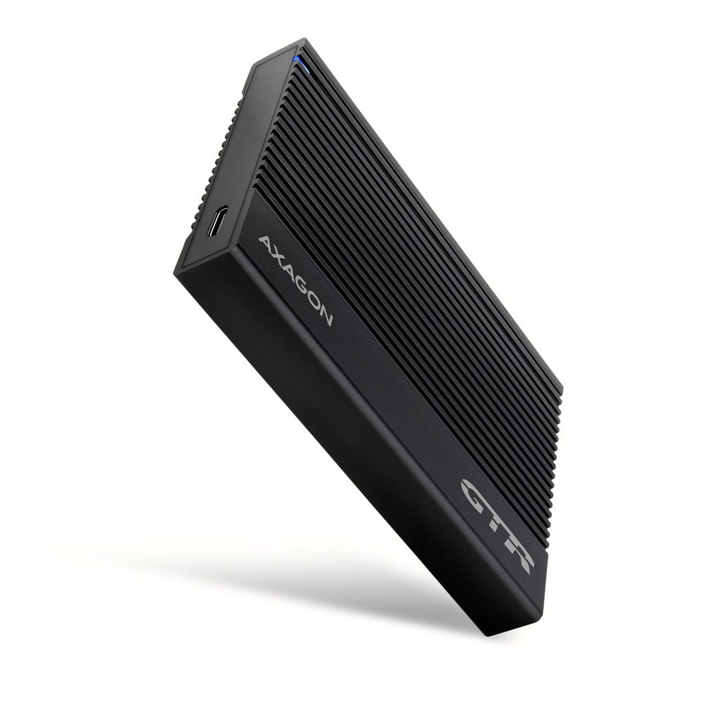 Pilt AXAGON USB-C 10Gbps RIBBED Box | EE25-GTR
